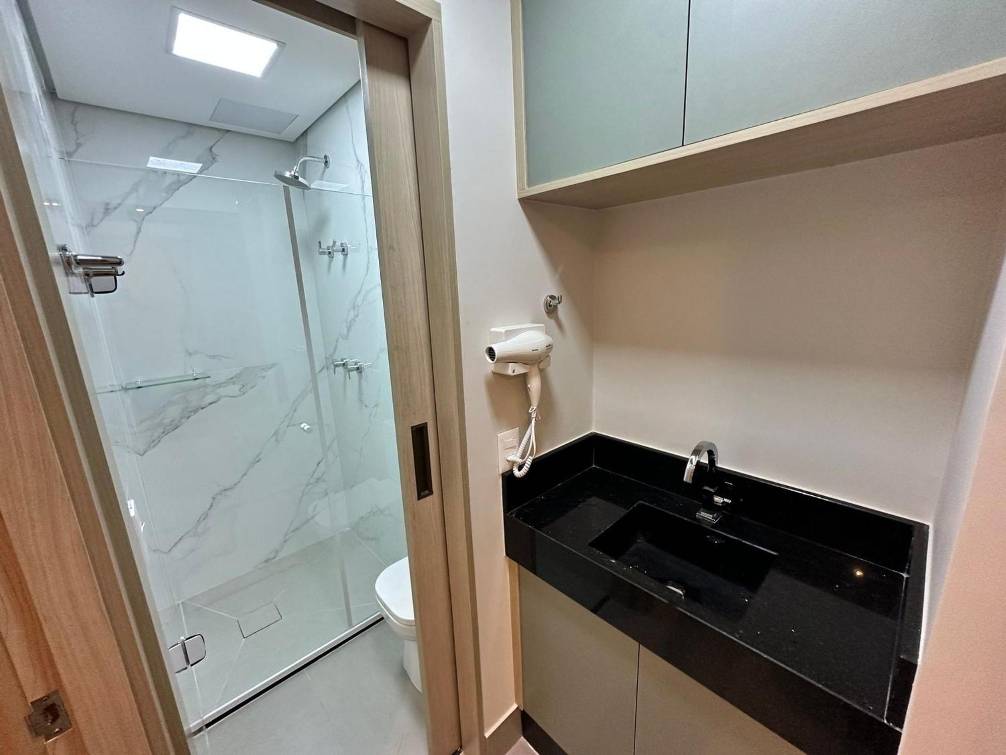 산토스 Residencial Estanconfor Com Vista Mar 2 Ac E Garagem 아파트 외부 사진