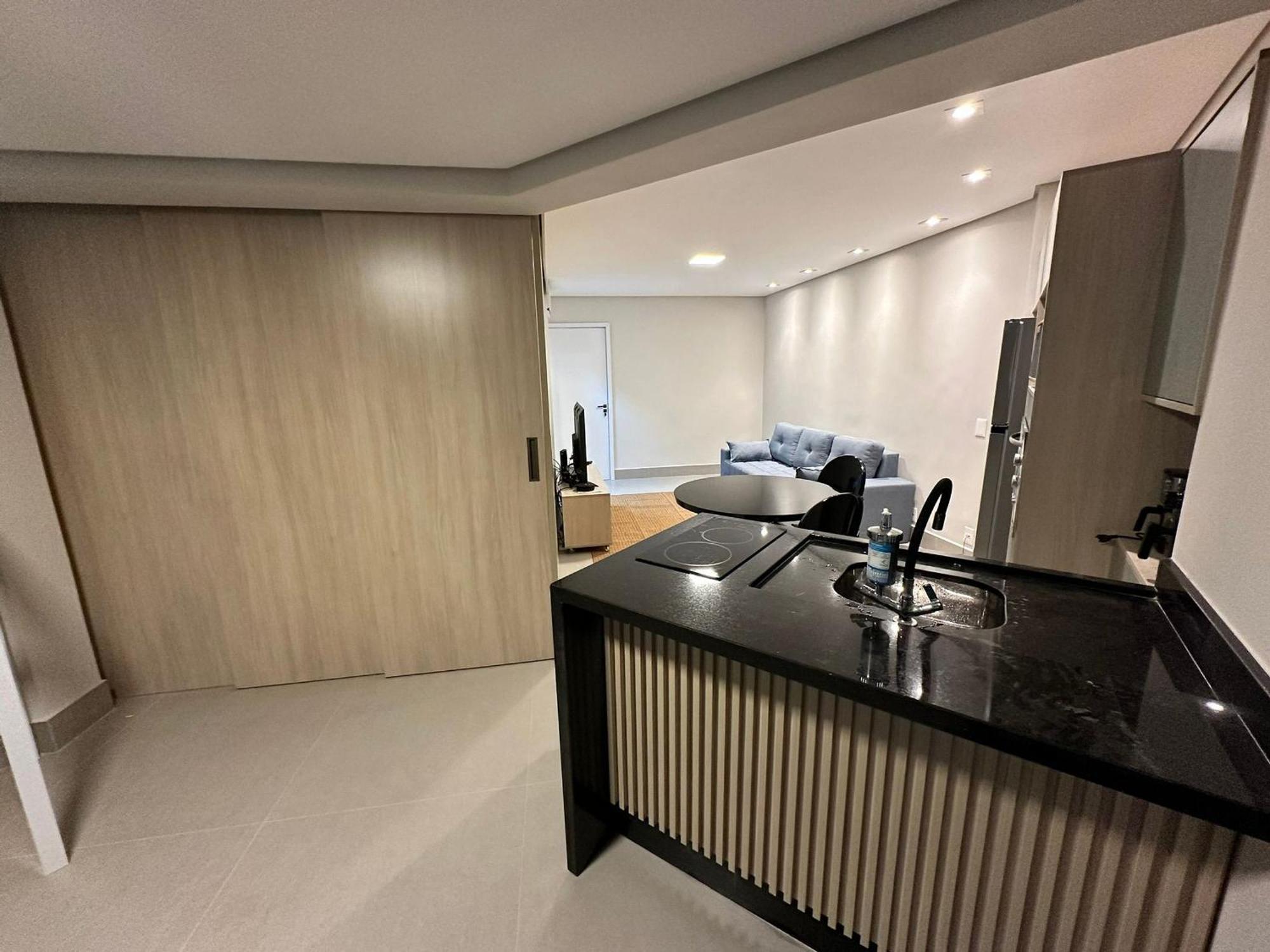 산토스 Residencial Estanconfor Com Vista Mar 2 Ac E Garagem 아파트 외부 사진