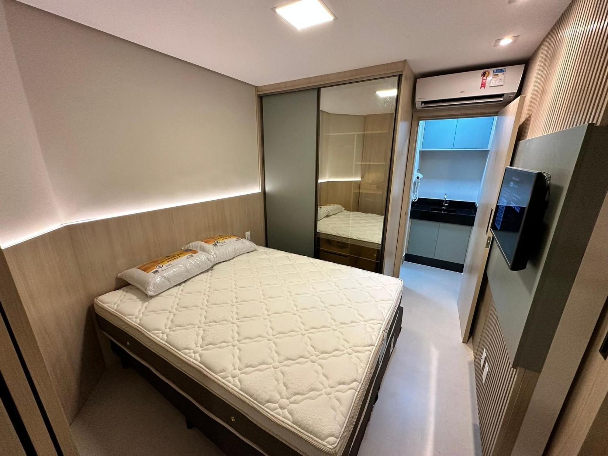 산토스 Residencial Estanconfor Com Vista Mar 2 Ac E Garagem 아파트 외부 사진