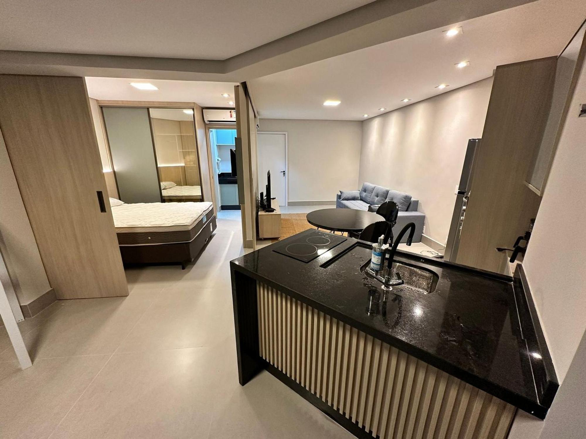 산토스 Residencial Estanconfor Com Vista Mar 2 Ac E Garagem 아파트 외부 사진