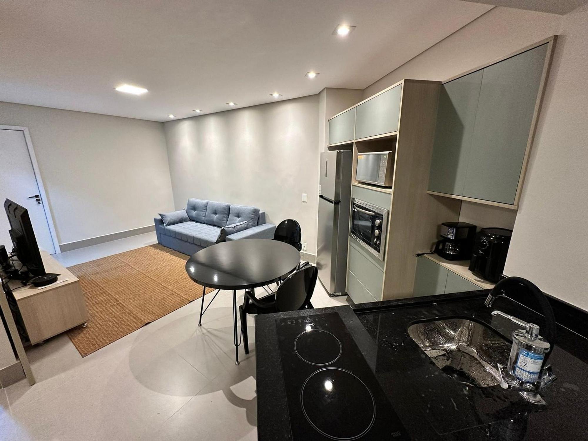 산토스 Residencial Estanconfor Com Vista Mar 2 Ac E Garagem 아파트 외부 사진