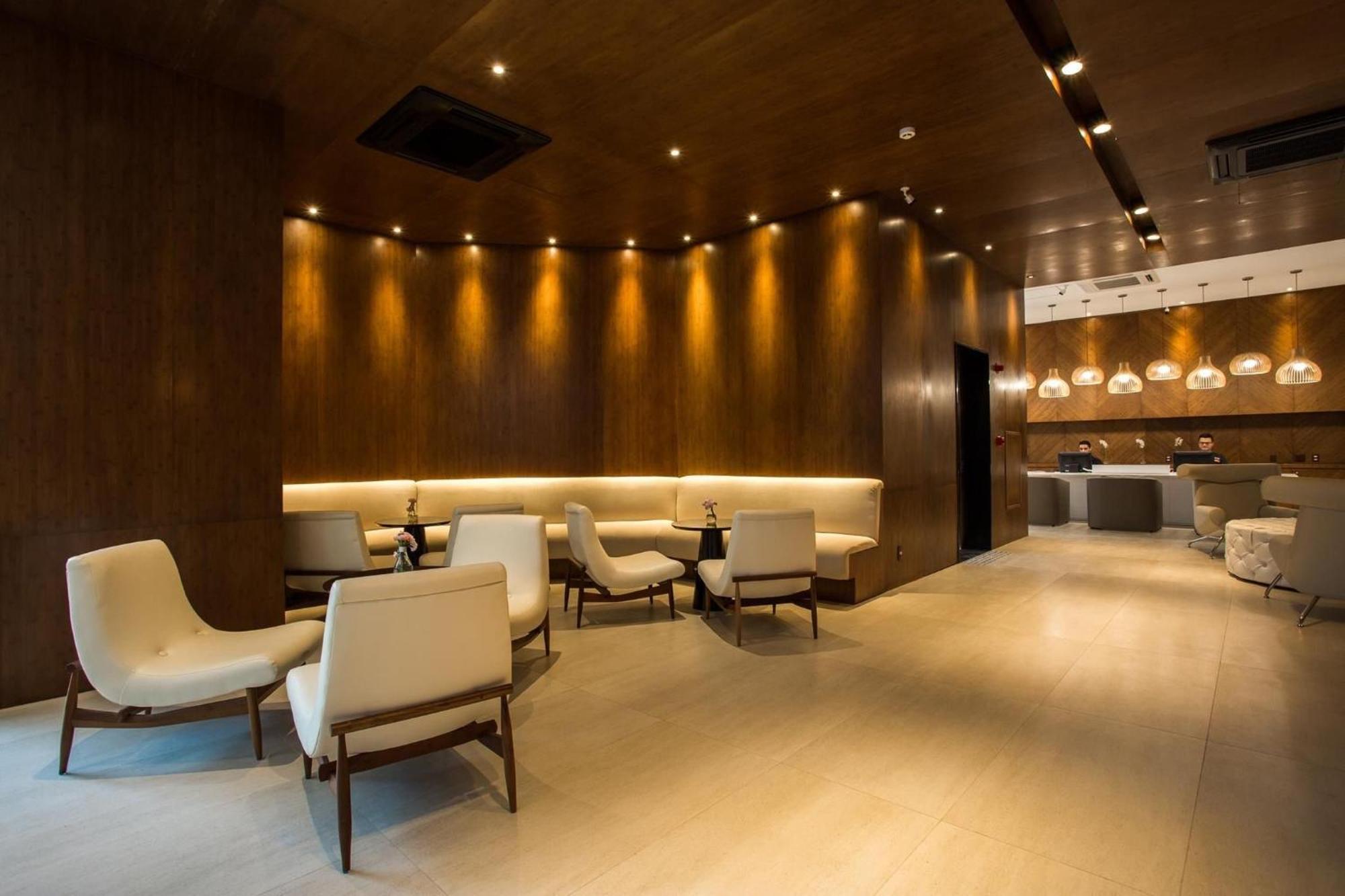 산토스 Residencial Estanconfor Com Vista Mar 2 Ac E Garagem 아파트 외부 사진