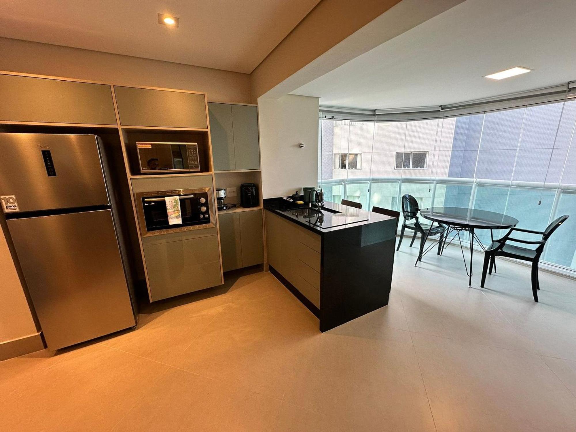 산토스 Residencial Estanconfor Com Vista Mar 2 Ac E Garagem 아파트 외부 사진